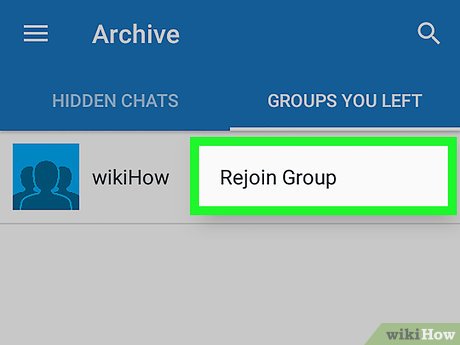 How To Rejoin A Groupme